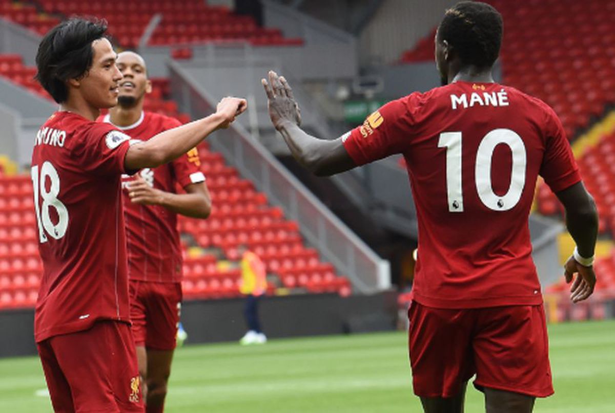 Liverpool, formă de zile mari înainte de revenirea Premier League » Victorie cu 6-0 în cel mai recent meci