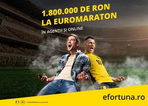 1.800.000 RON la Euromaraton! Joacă zi de zi și ia-ți partea din premii