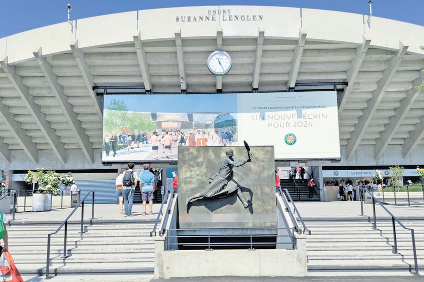 Arena Suzanne Lenglen, a doua ca mărime de la Roland Garros (foto: Cristian Geambașu)