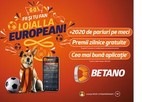 Betano, cea mai diversificată ofertă de pariere din România pentru Europeanul de Fotbal
