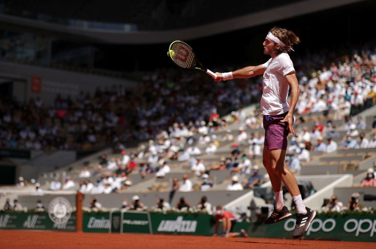 Stefanos Tsitsipas - Alexander Zverev / Roland Garros 2021 / semifinale