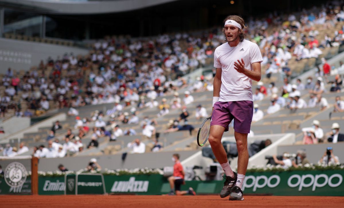 Stefanos Tsitsipas - Alexander Zverev / Roland Garros 2021 / semifinale