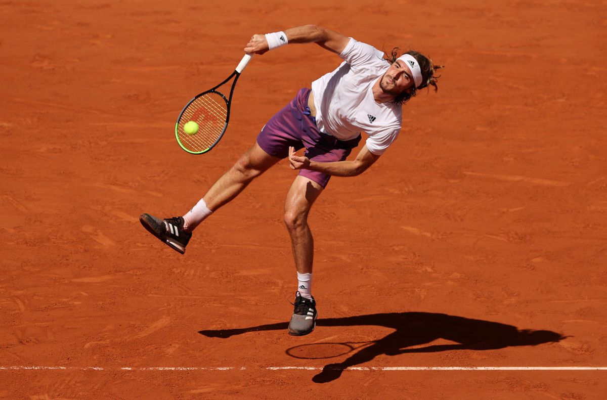 Stefanos Tsitsipas - Alexander Zverev / Roland Garros 2021 / semifinale