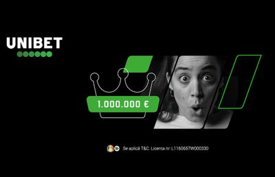Câștigă premii extra la finalul meciurilor de la EURO 2020: Unibet pune la bătaie 1.000.000€ pentru pariori