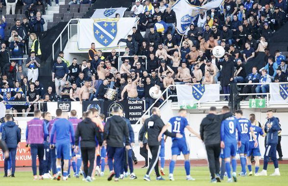 A venit nota de plată pentru bosniaci, după scandările rasiste din meciul cu România