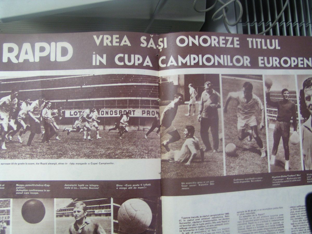 55 de ani de la primul titlu al Rapidului