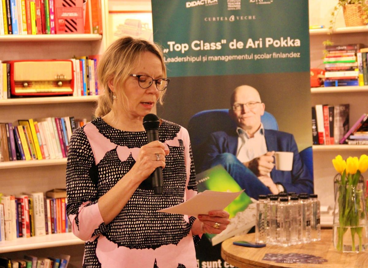 Marjut Akola - ambasadoarea Finlandei în România