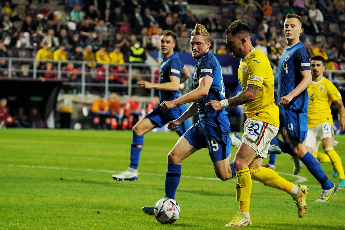 Mult chin, dar victorie! Bancu o răpune pe Finlanda în Giulești și aduce României primele puncte în Nations League » Clasamentul ACUM