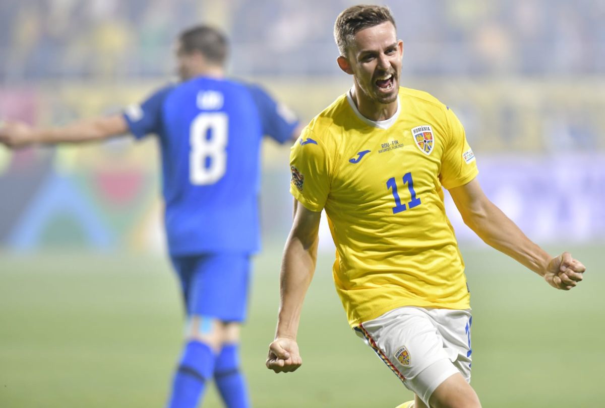 Mult chin, dar victorie! Bancu o răpune pe Finlanda în Giulești și aduce României primele puncte în Nations League » Clasamentul ACUM