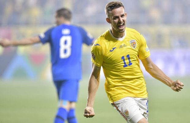 Mult chin, dar victorie! Bancu o răpune pe Finlanda în Giulești și aduce României primele puncte în Nations League » Clasamentul ACUM