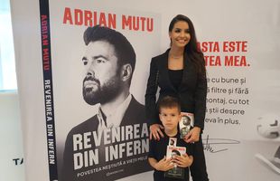 Sandra Mutu, susținătoarea numărul 1 a lui Adrian Mutu la lansarea cărții: „Sunt foarte mândră de el”