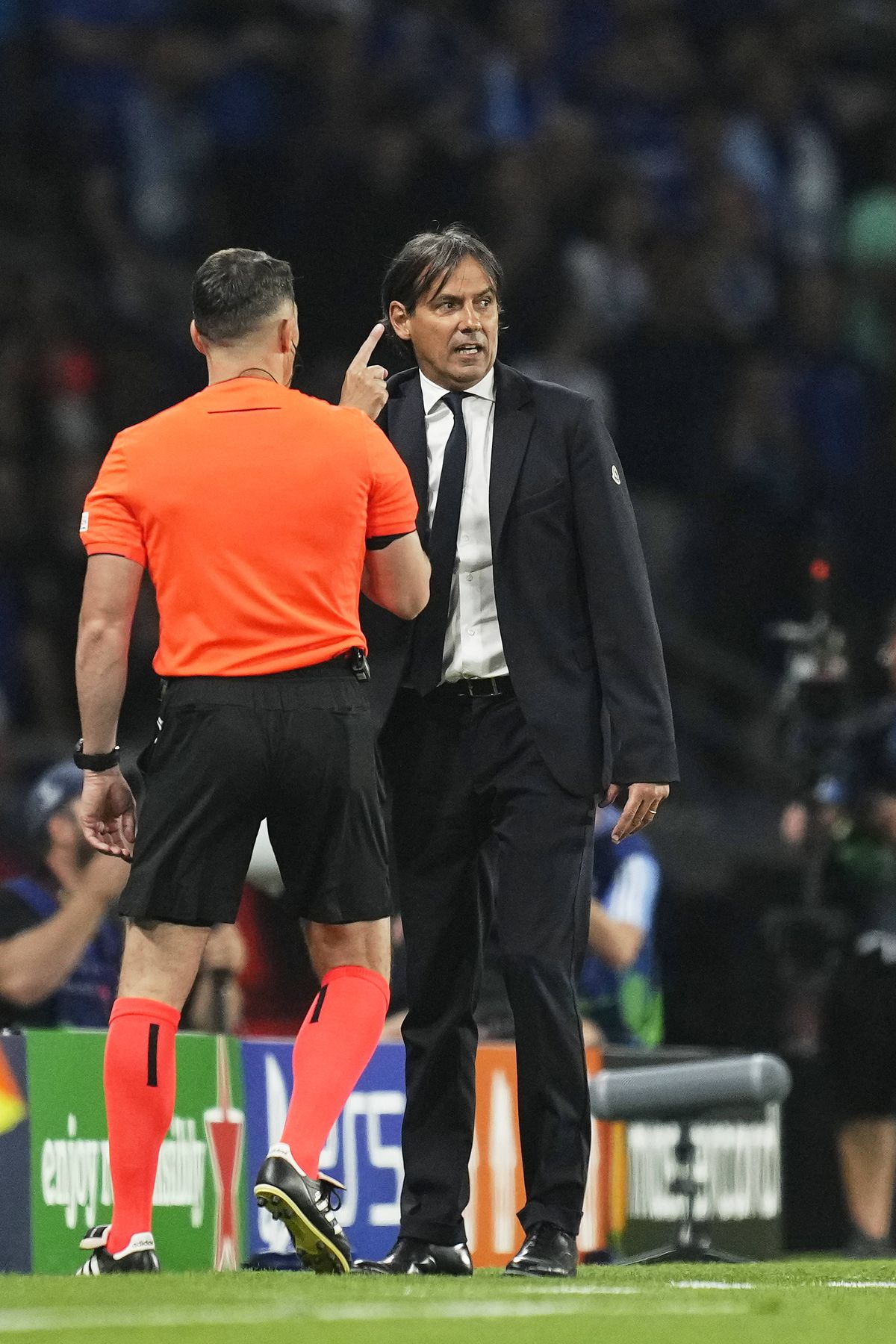 Istvan Kovacs, „meci” greu cu Simone Inzaghi la finala Champions League » Antrenorul lui Inter, criză de nervi pe bancă