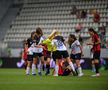 Scandal monstru și bătaie generală pe teren la finala Cupei României la fotbal feminin + Acuzații grave: „Am fost amenințată de omul de la pază”