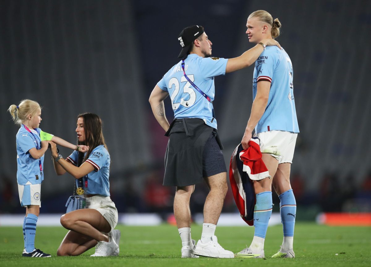 Splendoare în iarbă » Câștigătorii UCL au sărbătorit cu partenerele imediat după finala cu Inter