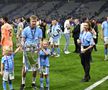 Kevin de Bruyne a sărbătorit alături de copiii și soția sa, Michele Lacroix (foto: Imago)