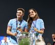 Julian Alvarez a sărbătorit câștigarea Champions League alături de iubita lui, María Emilia Ferrero (foto: Guliver/Getty Images)