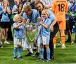 Kevin de Bruyne a sărbătorit alături de copiii și soția sa, Michele Lacroix (foto: Imago)