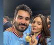 Ilkay Gundogan a sărbătorit alături de soția lui, Sara Arfaoui (foto: Instagram)