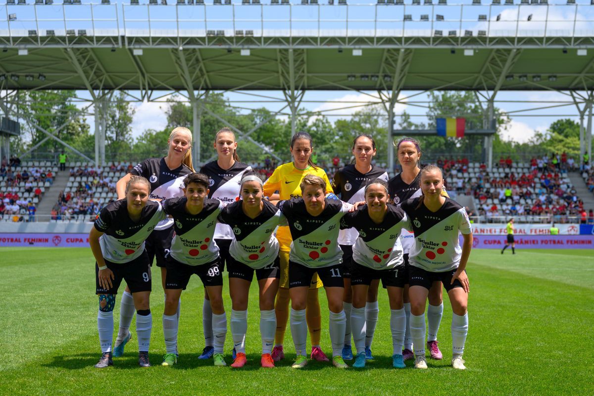 Faza controversată în finala Cupei României la fotbal feminin » Proteste după un gol anulat