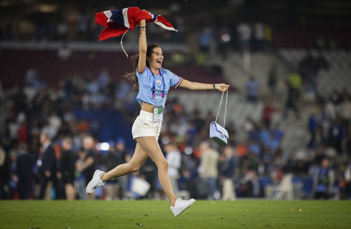 Erling Haaland și iubita sa, Isabel Johansen. Foto: Instagram