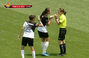 Faza controversată în finala Cupei României la fotbal feminin » Proteste după un gol anulat