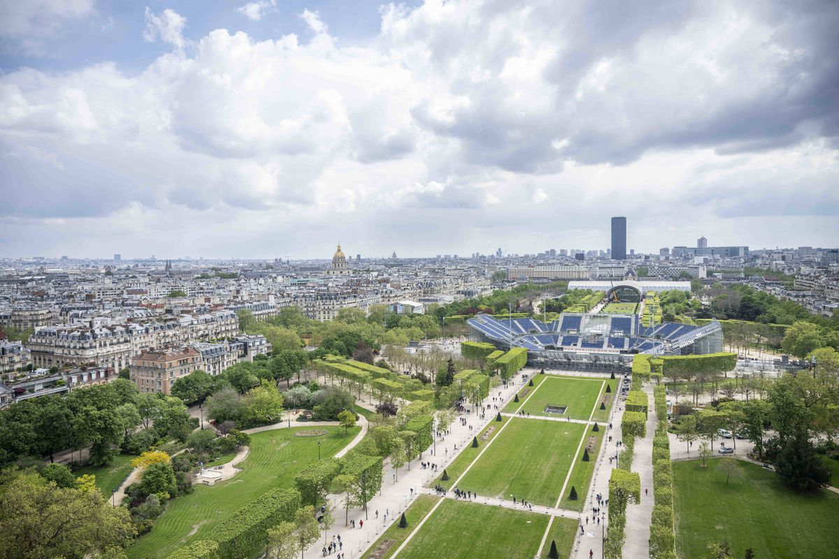 „Eiffel Tower Stadium”, arena de 13.000 de locuri amenajată lângă Champ de Mars » Va fi una dintre atracțiile de la Jocurile Olimpice