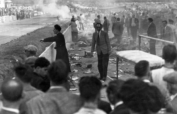 Carnagiul care a ucis 83 de oameni » 69 de ani de la cel mai mare dezastru din istoria automobilismului. Marele Fangio a scăpat în ultimul moment