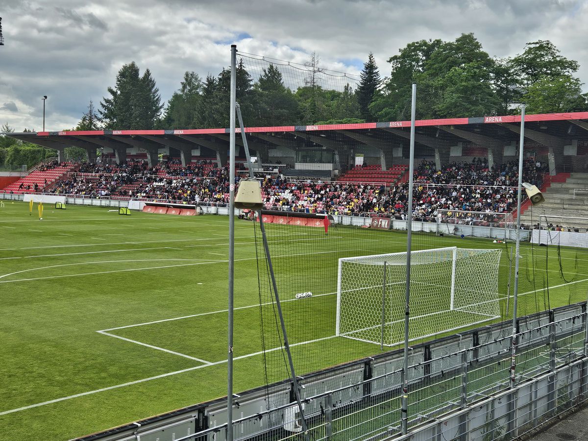 România, primul antrenament în Germania