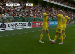 Gafă majoră comisă de UEFA în timpul amicalului Moldova - Ucraina!