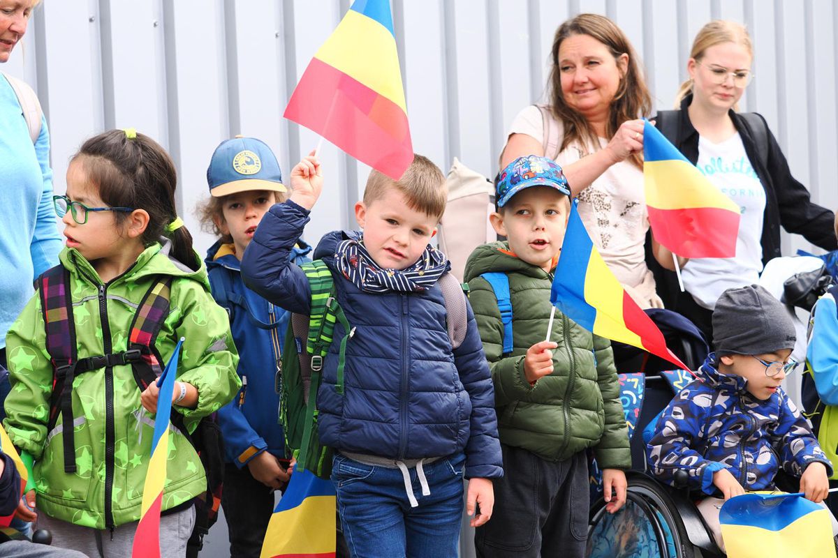 România, primul antrenament în Germania