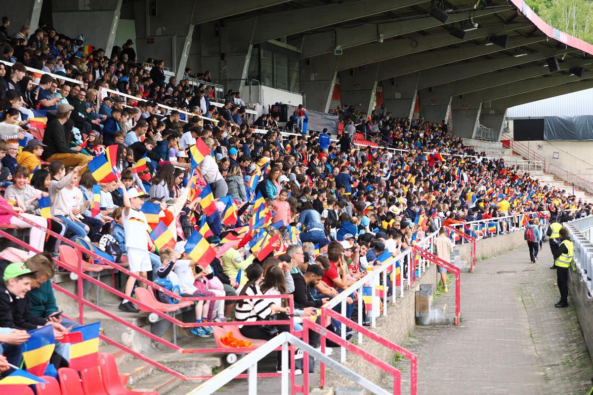 România, primul antrenament în Germania