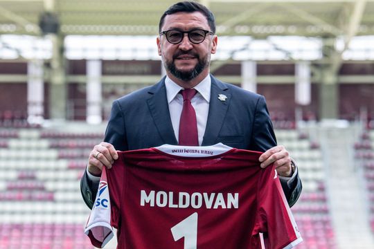 Viorel Moldovan/ foto: Facebook @FC Rapid 1923