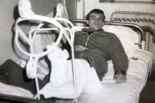 Marcel Pușcaș, pe patul de spital, după accidentare