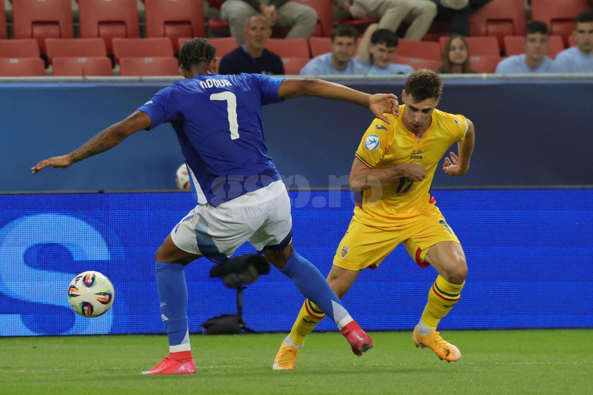 Italia U21 - România U21 1-0. Scuzele lui Louis Munteanu pentru ratarea de la punctul cu var: „Am stat aproape 6 zile fără antrenamente”