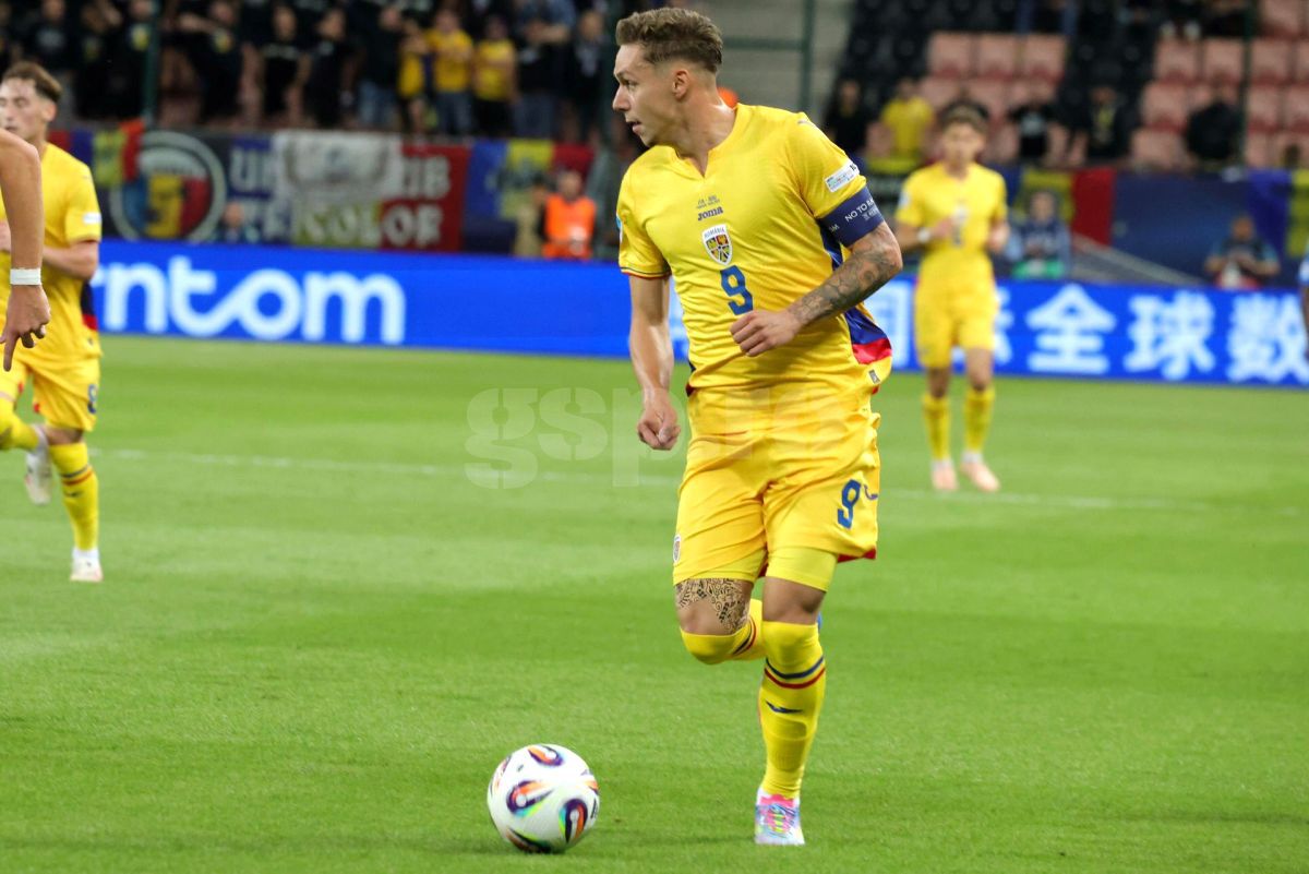 Louis Munteanu a ratat un penalty în Italia U21 - România U21