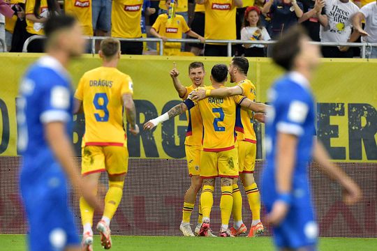 Florin Tănase a înscris golul de 1-0 în România - Cipru // foto: Cristi Preda (GSP)