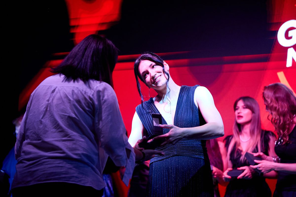 Cristina Neagu, imagini de la Dinner BRD