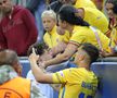 Jucătorii României U21, consolați de mame și iubite după înfrângerea cu Italia