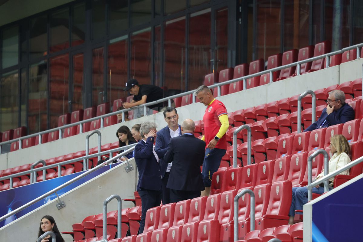 Daniel Pancu, în tribune la meciul dintre Italia U21 și România U21