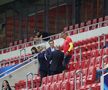 Daniel Pancu, în tribune la Italia U21 - România U21 / Foto: Ionuț Iordache GSP