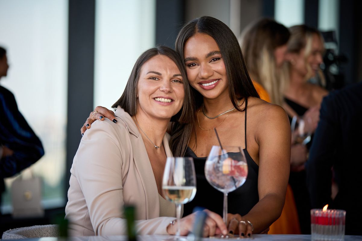 Cristina Neagu, imagini de la Dinner BRD