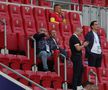 Daniel Pancu, în tribune la Italia U21 - România U21 / Foto: Ionuț Iordache GSP