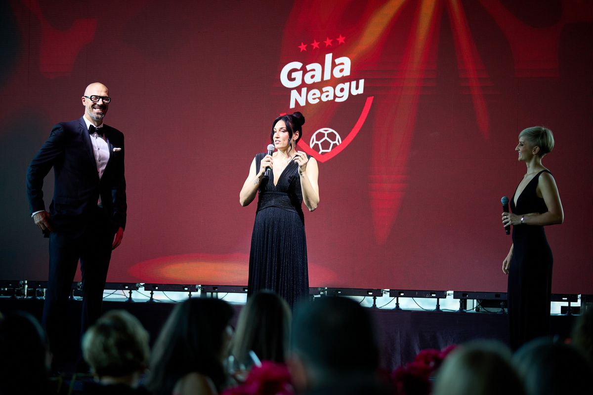 Cristina Neagu, imagini de la Dinner BRD