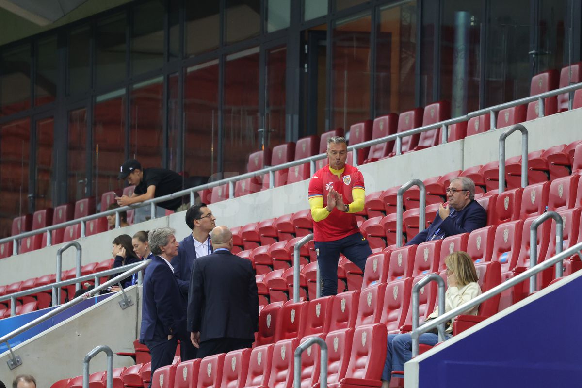 Daniel Pancu, în tribune la meciul dintre Italia U21 și România U21