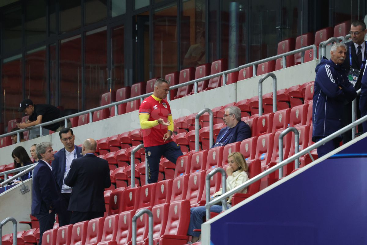 Daniel Pancu, în tribune la meciul dintre Italia U21 și România U21