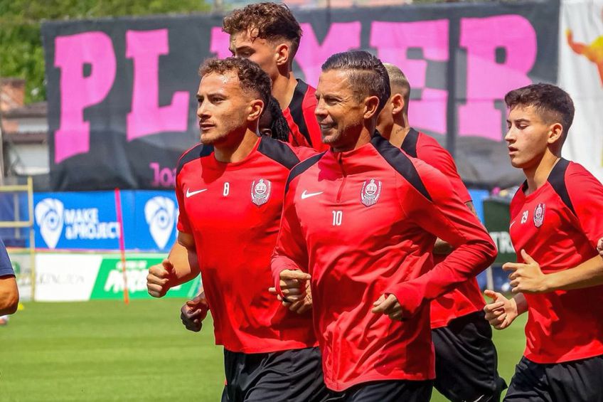 CFR Cluj și-a programat patru partide amicale în cantonamentul din Austria. FOTO: Facebook @CFR 1907 Cluj