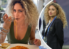 Italia a venit cu nutriționistul la meciul contra României Under 21 » Cine este Maria Luisa, apariția misterioasă din staff-ul Squadra Azzurra