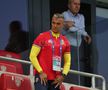 Daniel Pancu, în tribune la Italia U21 - România U21 / Foto: Ionuț Iordache GSP