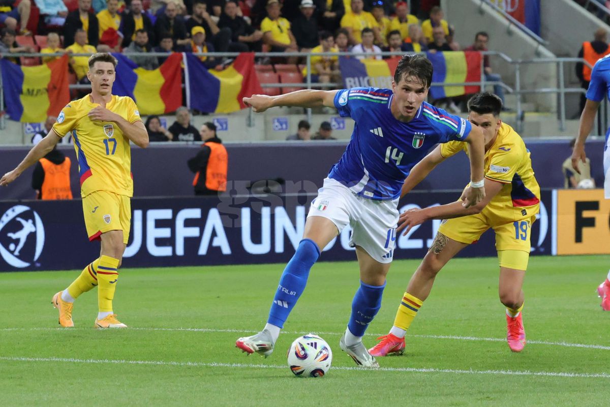 Italia U21 - România U21 1-0. Scuzele lui Louis Munteanu pentru ratarea de la punctul cu var: „Am stat aproape 6 zile fără antrenamente”