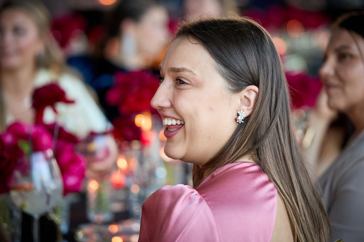 Cristina Neagu, imagini de la Dinner BRD